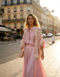 Conjunto Boho Rosa — lifestyle Paris