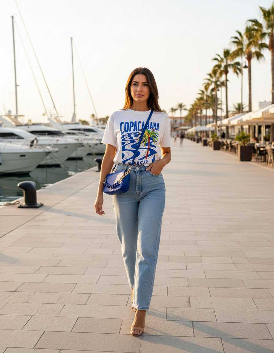 Look Algarve — Veste Couture