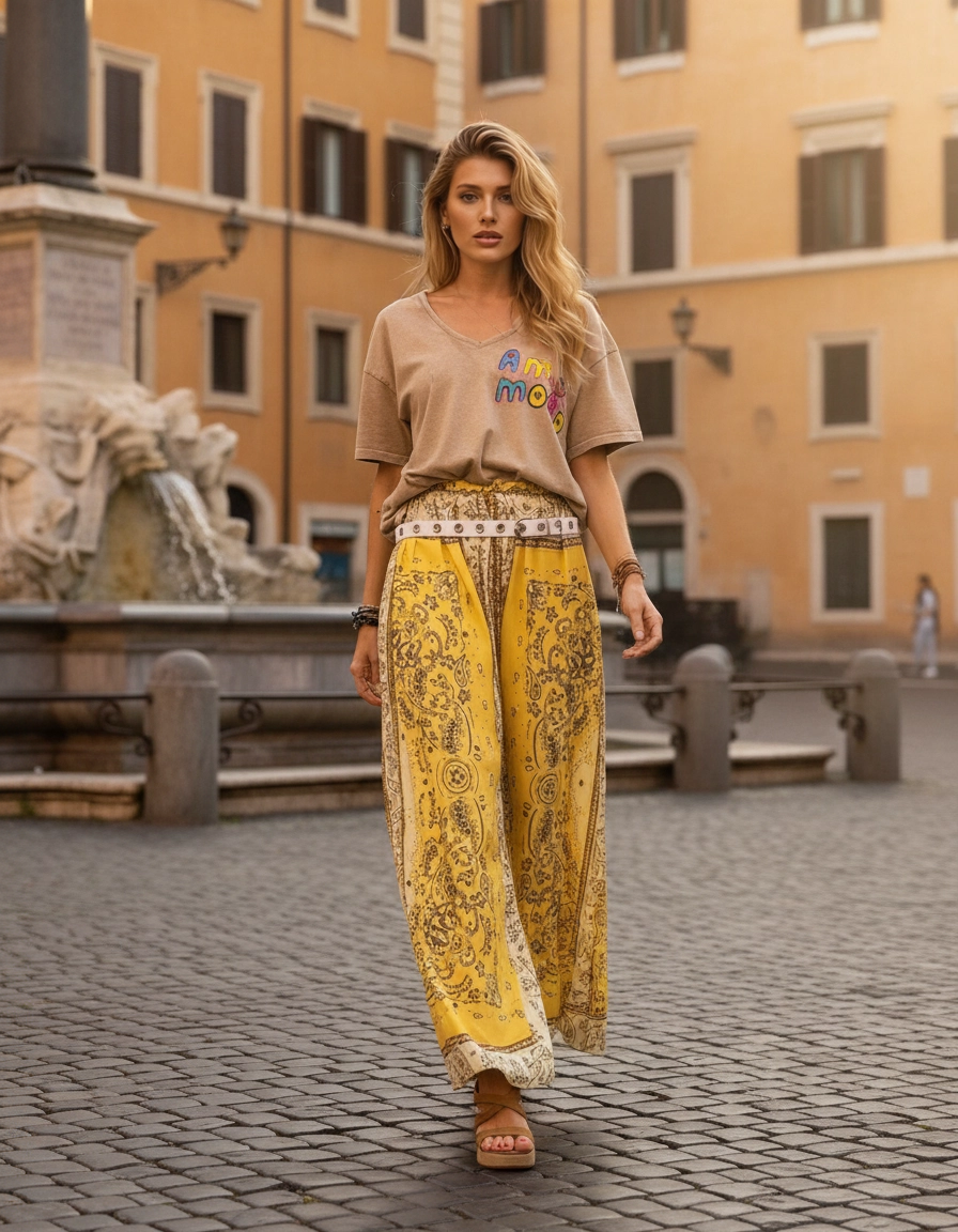 T-shirt AMO MOOD — lifestyle Roma