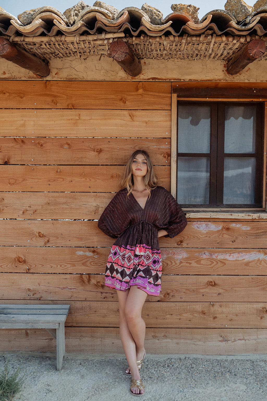 Sabana Brown — Vestido Curto