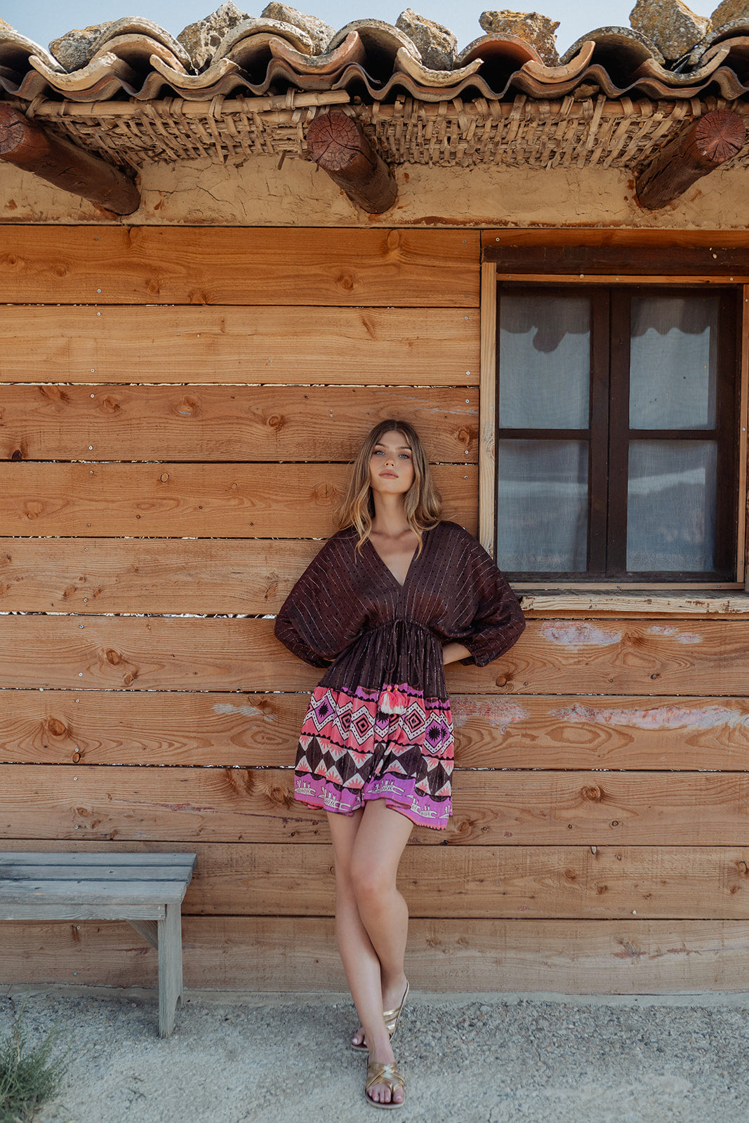 Sabana Brown — Vestido Curto